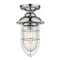 Homeroots 18.5 x 10 x 10 in. Dylan 3-Light Chrome Hanging Lantern 397960 - alternate 9